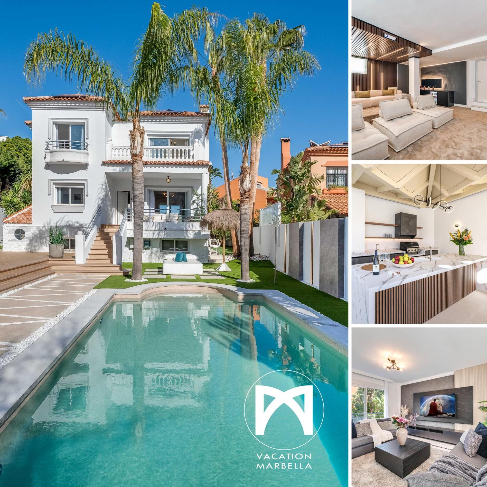 Vacation Marbella I Sunny Camelia Villa Heated Pool, Recently Renovated, Best Residential Neighborhood In Benalmadena, Short Walk To The Beach, Cinema Room 外观 照片